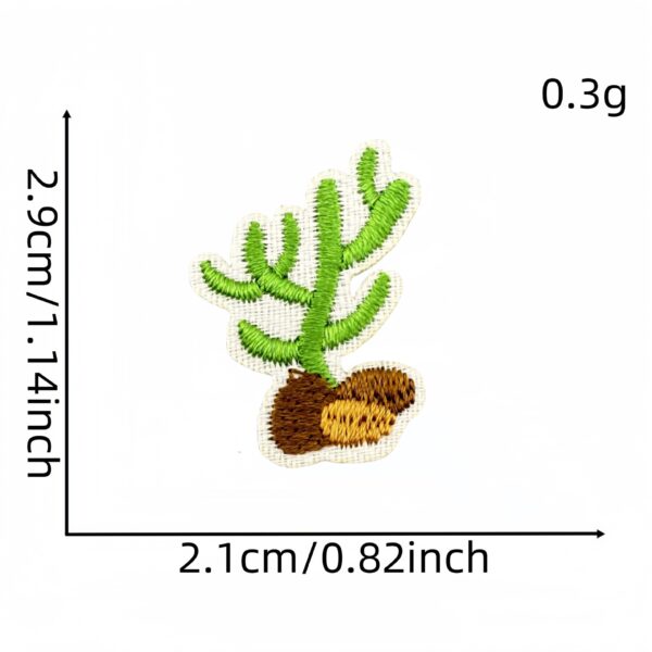 Wholesale Ocean Series Cartoon Embroidery Patch Polyester Thread Fashion Accessory for Hats & Shoes