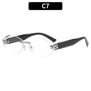 C7-Silver Frame White Film