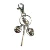 Wholesale Baseball Motif Keychain Alloy Car Key Accessory Decorative Gift