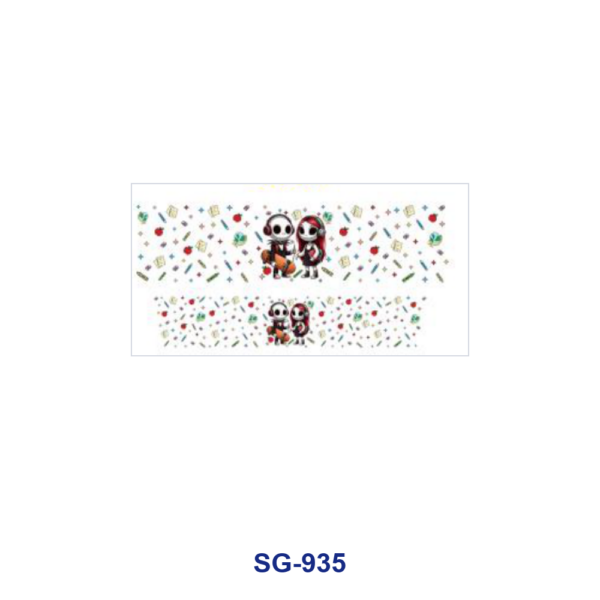 oly-b8856e30e551ce554a2333d3f19b0f85 Wholesale 8pcs Back to School Teacher Cartoon 3oz Cup Stickers Wrap OLY Exclusive