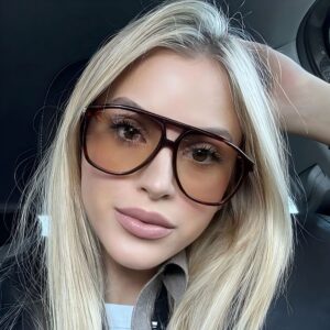oly-b89278b76d27e97b2fa00a607fa7c313 Wholesale Retro Double Bridge Sunglasses UV400 Protection Grey Lens Black Frame Fashion Accessory Boutique Resale