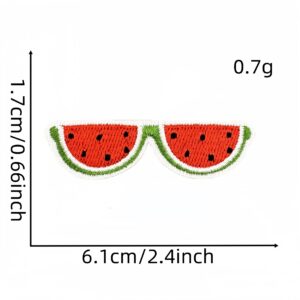 Summer glasses cloth sticker 8#