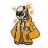 Wholesale DIY Accessory Trendy Cartoon Skull Iron-On Embroidery Patch for Bags and Clothing