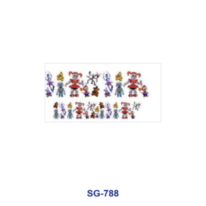 SG-788 / 8pcs / 16*7cm