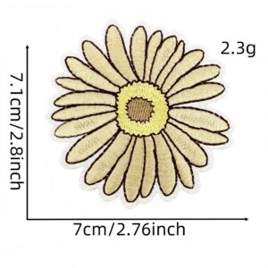 Plant and flower cloth stickers 12#