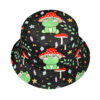 Wholesale Cartoon Mushroom Frog Pattern Bucket Hat Sun Protection Foldable Casual Hat for Resale