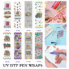 oly-b8e38bea558bf340d558d9c4d239b7f4 Wholesale 2/8/16 pcs UV DTF Back to School Pen and Bookmark Stickers