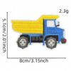 Wholesale Polyester Thread Embroidered Patch Yellow Cartoon Construction Vehicle Decorative Cloth Sticker for DIY Crafts or Gift