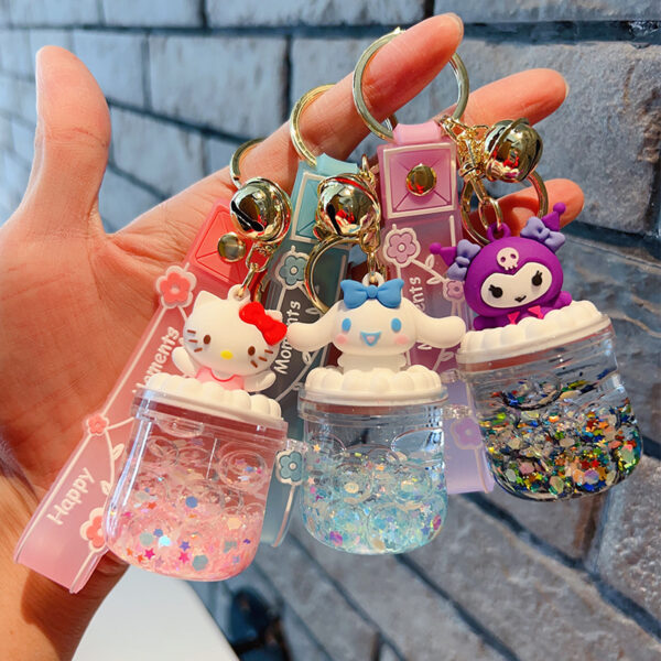 oly-b8e51bce6ce7a76028de06126252d6f2 Wholesale Modern Cartoon Acrylic Keychain Decorative Bag Charm for Women Party Gift