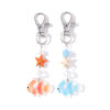 oly-b8ea66c504b0d2bcfe55837f596299cf Wholesale Resin Starfish Clownfish Keychain Trendy Ocean Animal Key Ring for Gifts