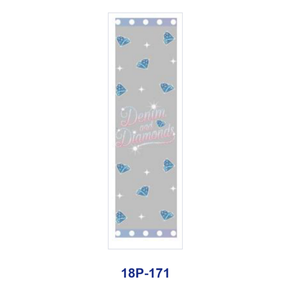 oly-b93ba6f2998d1da707f82d173a257a32 Wholesale 2/8/16pcs UV DTF Stickers Polka Dot Border Shiny Gem Cowboy Western Typography Motifs Pen and Bookmark Stickers