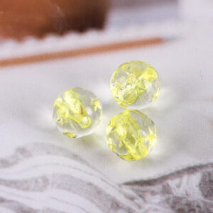 Yellow / Size about 9.7×9.3mm/aperture about 2.1mm