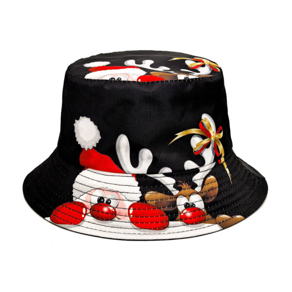 oly-b963be06337821a4d1f0a64de8b271ac Wholesale Santa Claus Pattern Fisherman Hat Fashion Accessory Gift for Resale