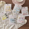 oly-b975dae9e5303fe26a8e4d53134c024c Wholesale Floral Acrylic Hair Clips Set Spring Trendy Hair Accessory Boutique