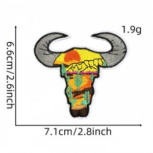 Denim cloth stickers 10#