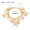 oly-b9aa81d39da79fcdc9f73c3af158c326 Wholesale Beach Theme Shell Starfish Seahorse Pendant Necklace Bracelet Anklet Set Fashion Accessory Gift