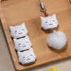 oly-b9b7df11f08c997f07999d2b955f646e Wholesale Acrylic Biro Cat Face Pendant Loose Beads DIY Craft Supply for Jewelry Making Fashion Accessory Gift