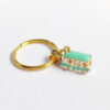 Wholesale Alloy Cartoon Bus Car Keychain European Style Key Ring for Everyday Use