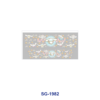 Wholesale 8pcs Butterfly Floral & Letter Graphic Pattern 3oz Cup Stickers Wrap OLY Exclusive