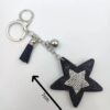 Wholesale Korean Velvet Star Keychain Bag Charm Tassel Pink Gift Accessory for Everyday Use