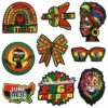 oly-ba01c0a242a1fe1cc4ddc2ba5b317e8f Wholesale Iron-On African American Embroidered Patches Set of 9 - Stylish Boutique Gift for Resale