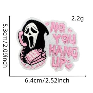 Skull cloth sticker 2#