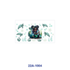 oly-ba14759ca268d8494a1c9e8afbd2b460 Wholesale 5pcs Fresh Summer Vintage Mermaid Jellyfish Turtle Seashell Diamond Rose Fashion Woman Lipstick High Heel Mixed Decor Prints 16oz Cup UV DTF Wraps