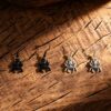 oly-ba21af0e6c4d62b147d51db5280a7c87 Wholesale Silver Tone Zinc Alloy Spider Pendant Ear Hooks Gothic Retro Fashion Accessory