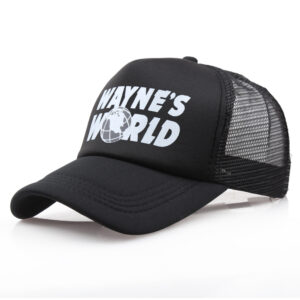 Black mesh cap / Adult free size (58cm adjustable)