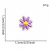 Wholesale 45pcs Multi Color Embroidered Flower Patches Polyester Thread for Clothing Bag Decoration Craft Supply