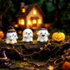 Wholesale Halloween Wizard Ghost Resin Figurine Desktop Ornament Chic Home Decor