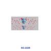 oly-ba8865585f136f6dae5627bf30107ed9 Wholesale 8pcs Mixed Cute Cartoon Monster Heart Print 3oz Cup Stickers Wrap