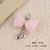oly-ba888eeb7aecee37cf9f2f01bcc556dc Wholesale Silicone Bow Keychain Fashion Accessory Pendant for Bags and Phones