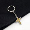oly-baa09393320cb86914495f7a93068cd1 Wholesale Ins Style Golden Skull Cross Keychain, Zinc Alloy Car Key Accessory for Gift and Resale