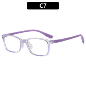 C7-transparent purple frame purple legs