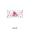 oly-bab3549e4bbda917e6e88b02c4a5cee8 Wholesale 5pcs Bright Coastal Cartoon Mermaid Seashell Starfish Fish Tail Bubble Mixed Decor Prints 16oz Cup UV DTF Wraps