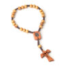oly-bab36ce5ebf4538606391c55759fb2c2 Wholesale European Style Wooden Cross Rosary 8mm Coffee Beads Natural Craft Gift for Resale