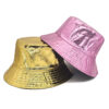 oly-bac09fe28e3303d43b0a0b15a6c8e2e7 Wholesale Stylish Reversible Bucket Hat Double Sided Gold Silver Design for Outdoor Party and Everyday Fashion Accessory