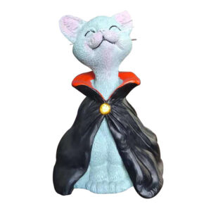 YZ-SZ07-Black Robe Meditation Cat Gray