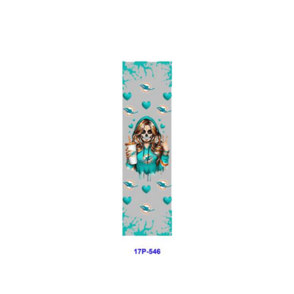 Wholesale 2/8/16pcs Skull Girl Sport Team Splash Ink Heart Series UV DTF Pen and Bookmark Stickers
