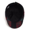 Wholesale Color Block Beret Cap Adjustable Flat Top Curved Brim Spring Autumn Fashion Accessory