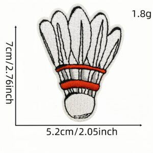 Badminton cloth sticker 21 #