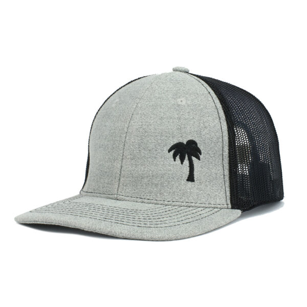Wholesale Embroidered Coconut Tree Baseball Cap Wide Brim Hip Hop Hat for Men Women Resale