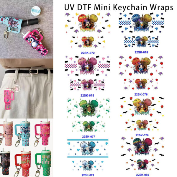oly-bb479846553bb06a080c9355d03b28cb Wholesale 2/4/8pcs Cute Cartoon Figure Mini Keychain Sticker OLY Exclusive