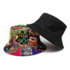 Wholesale Double Sided Retro Cassette Tape Bucket Hat Sun Protection Unisex
