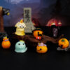 Wholesale Resin Halloween Ornament - Vampire Kitten Ghost Pumpkin Crystal Ball Decorative Accent for Resale