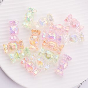 oly-bb7f6c47006176bf80b8abcd050e6f4e Wholesale Acrylic Heart Candy Loose Beads for DIY Phone Chain Bag Charm Jewelry Accessory Gift Resale