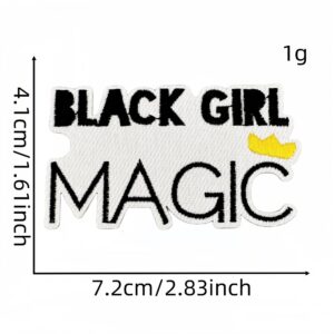 Black girl cloth stickers 5#