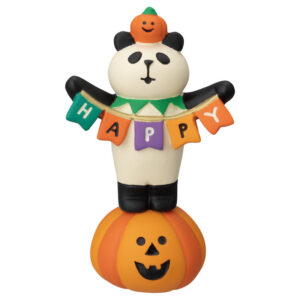 Standing pumpkin bear
