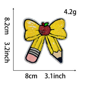 Hot melt glue* pencil bow